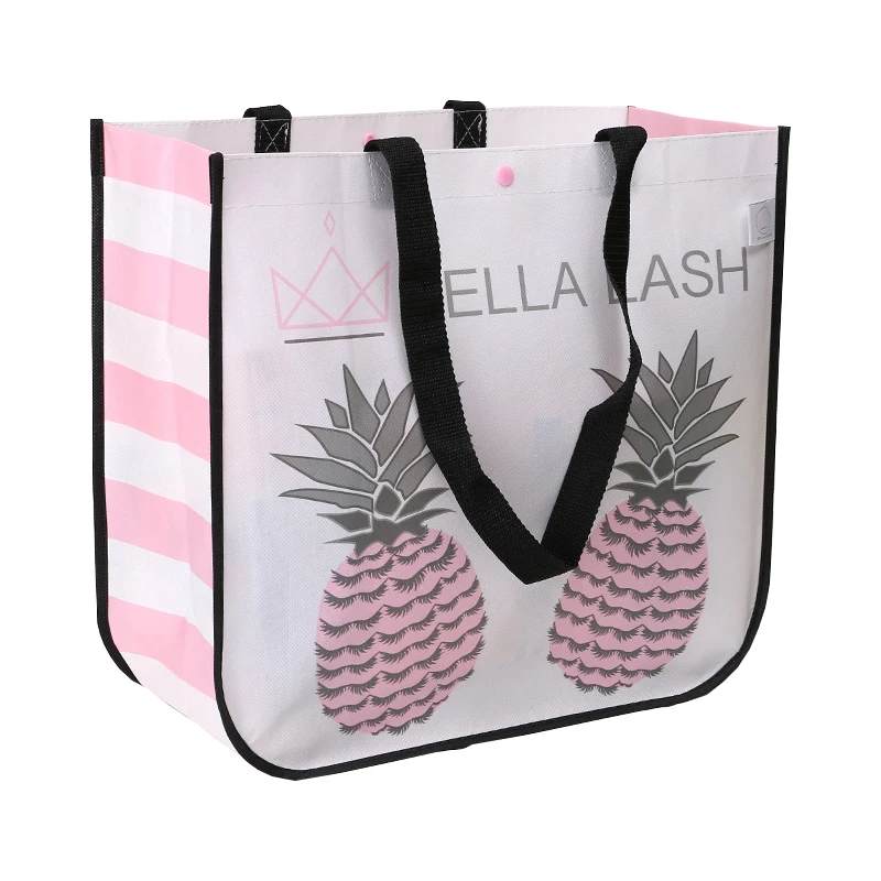 
Printed Non Woven Market Bags Shopping Bag Eco Friendly Reusable Heavy Duty Customized Customized Logo Customized Color Package 