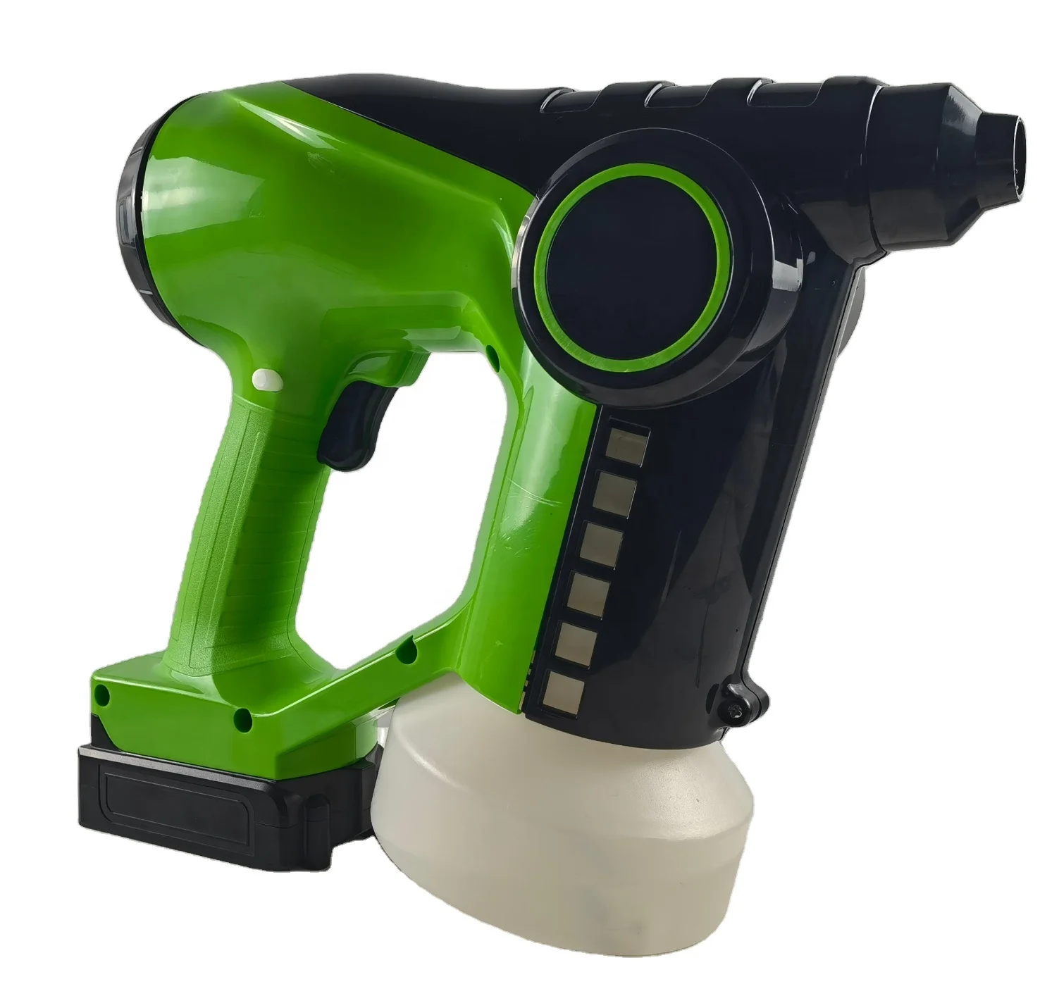 latest  Handheld  battery powered pump gun sprayer with fine mist  for disinfection
