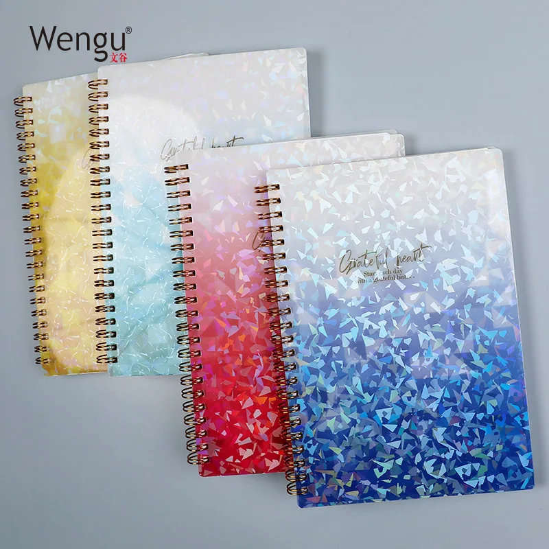 
 Shenghua wengu 2020 горячая Распродажа деловой планировщик A5 B5 спиральные дешевые пользовательские Блокноты с индивидуальной твердой обложкой  