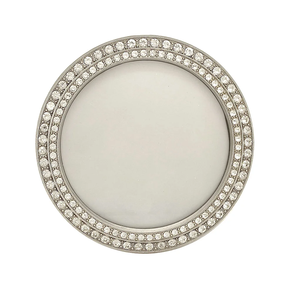 HOT SELLING ROUND BEADS PHOTO PICTURE FRAME FOR WEDDING