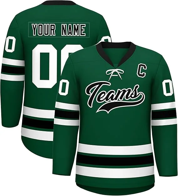 Tonton Sports custom 2024 New tackle twill embroidered hockey jerseys fast turnaround hockey uniform jersey hockey