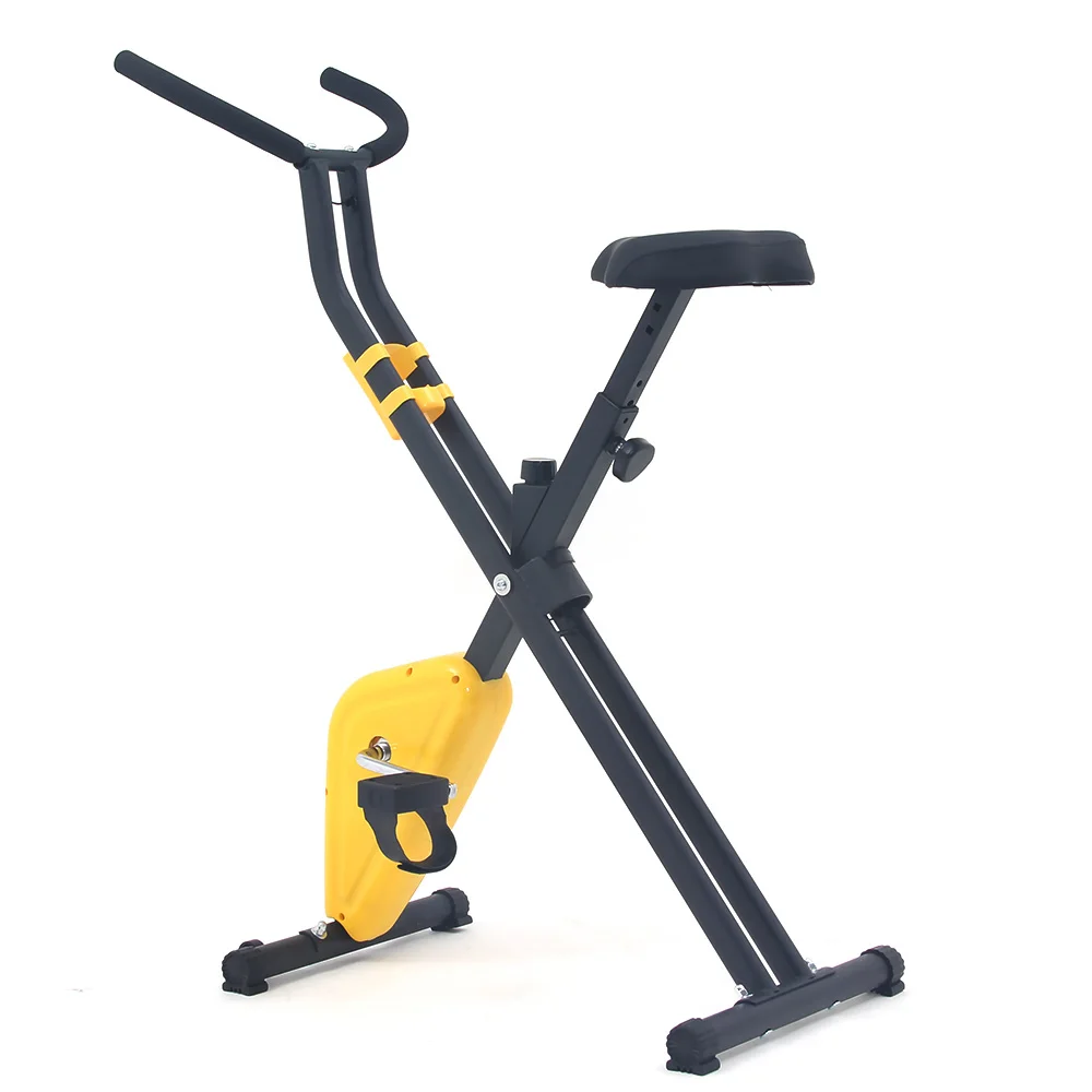 Factory Price Folding Exercise Cycle Indoor Stationary Magnetic Bike for Home Fitness