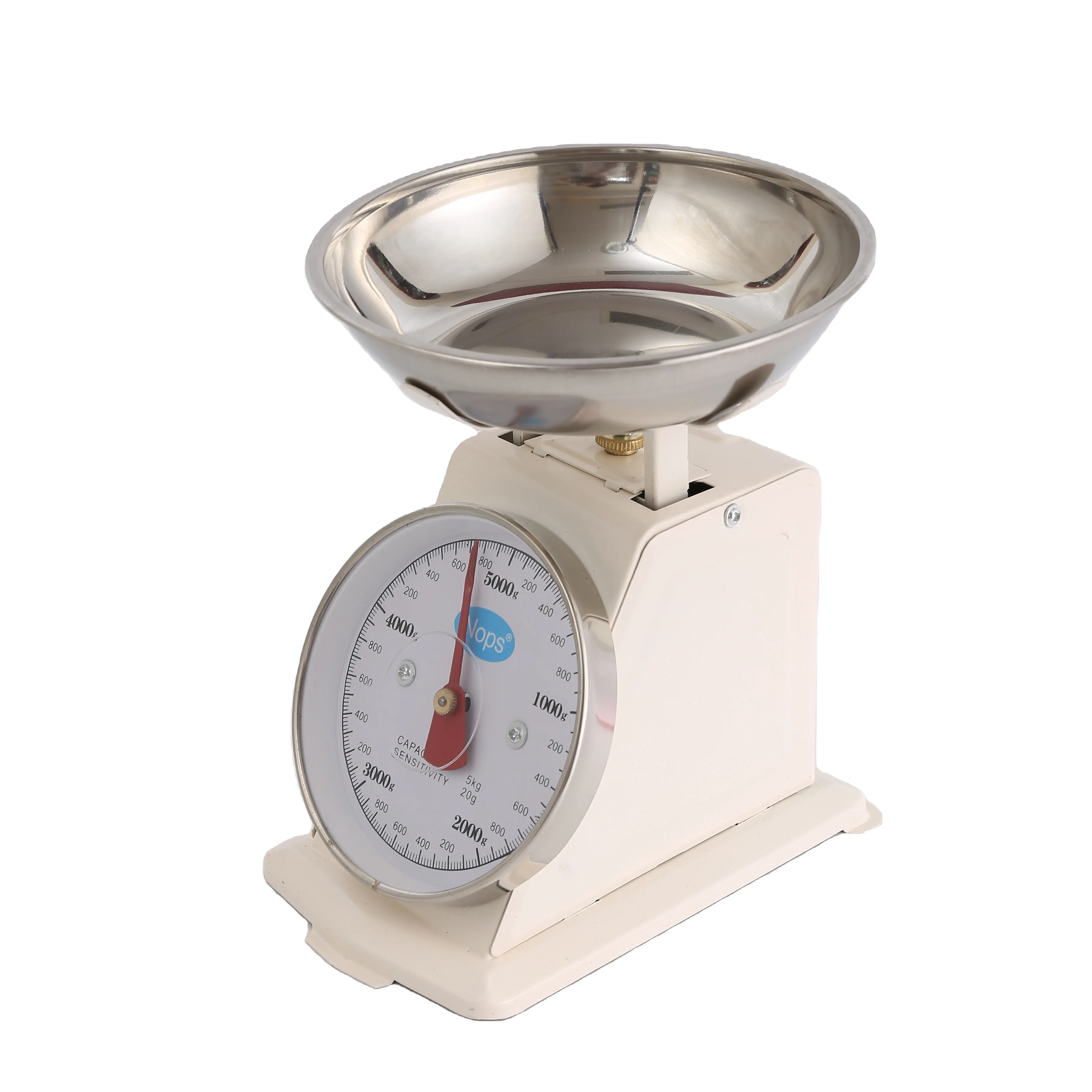 Europe Good Price Kitchen Use Weighing Food Fruit No Battery Mechanical Scale Spring Food Kitchen Weight Scale