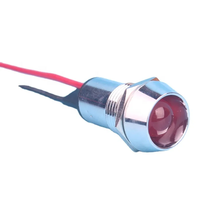 AD22C, 220 В, индикатор 14 мм, пластиковые светодиодные индикаторы, светодиодные индикаторы с пластиковой панелью