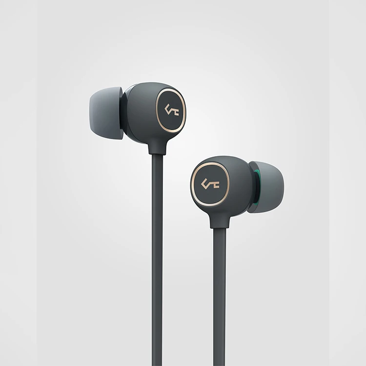 Waterproof BT 5.0 Headset Magnetic Wireless Sports Running Neck Earbuds with Mic Noise Cancelling Neckband Earphone