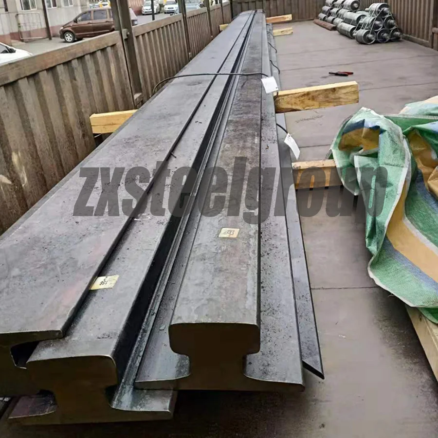 Din 536 standard A75 steel rail with U71Mn steel grade