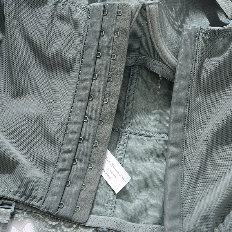 Manufacture wholesale French-style Lace Sexy White Bodysuit With Bra Young Girl Lace Bra Gathered Bodysuit