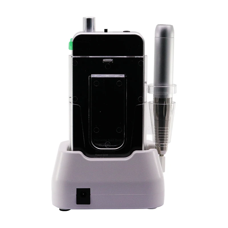 Portable Nail Drill Professional High Quality Manicure Pedicure Polisher Brushless Custom Strong 35000RPM Efile Pink Nail Drill