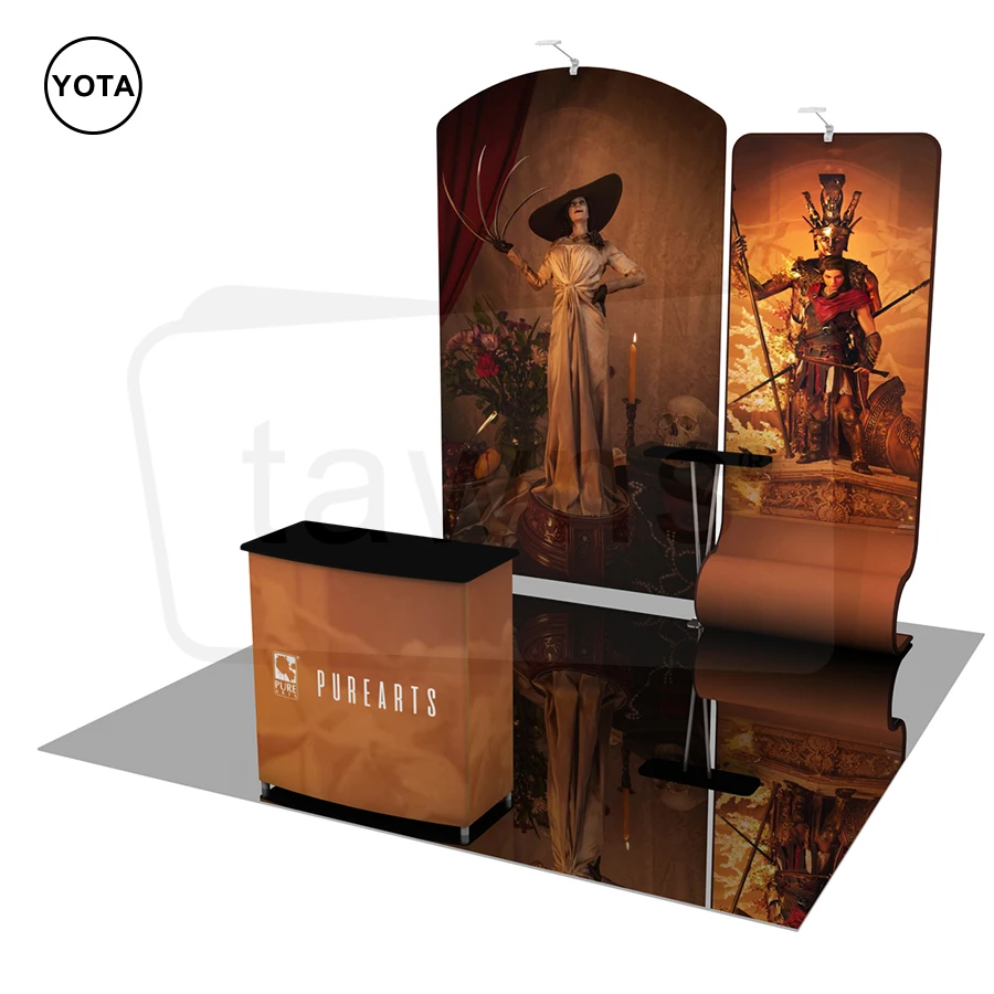 Tawns Fashionable 10x10 Aluminum Portable Exhibition Booth