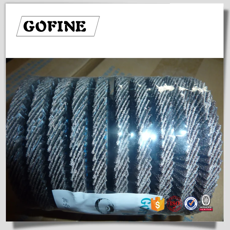 5 inches Customized white alumina oxide abrasive tools  flap disc for Aluminum