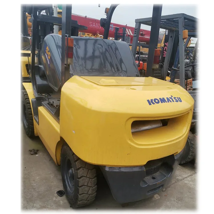5 тонн komatsu вилочный погрузчик японский isuzu Мотор колесо пневматического грузоподъёмника используется для погрузчика Komatsu