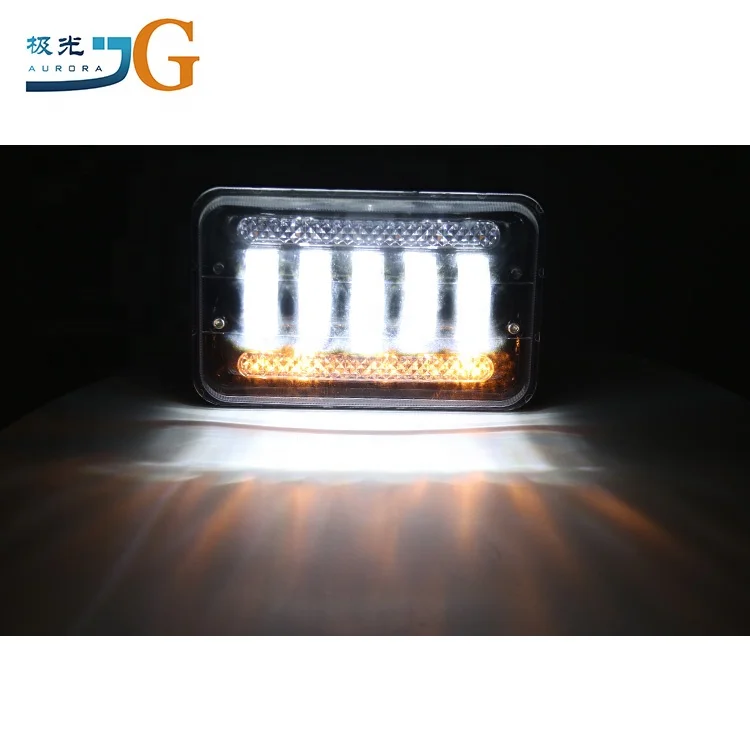  Многофункциональный 12V 24V 45W Dot утвержден грузовик Lite Противотуманные фары Hi Lo луч прямоугольный 4x6 5x7 