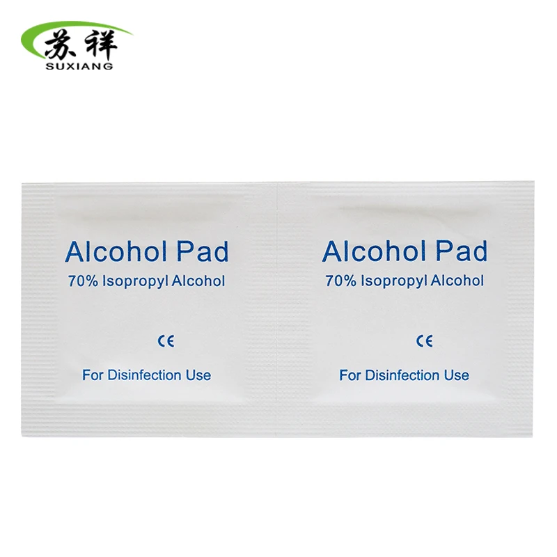 Горячая Распродажа 70% изопропиловые стерильные накладки для упаковки