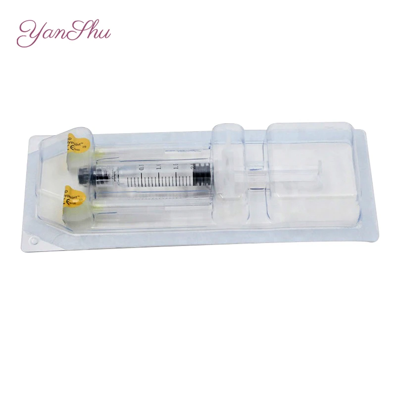 
M Korean best hyaluronic injection 2ml dermal filler radiesse for face fill the Deep wrinkles/ Intereyebrow wrinkles 