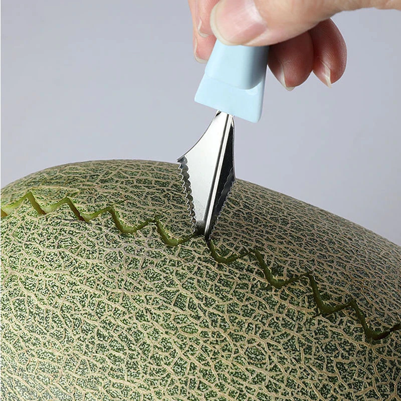 4 In 1 Fruit Ball Carving Knife Kiwi Fruit Scoop Melon Digger Fruit Jar Mashed Potato Baller Ice Cream Kitchen Tools