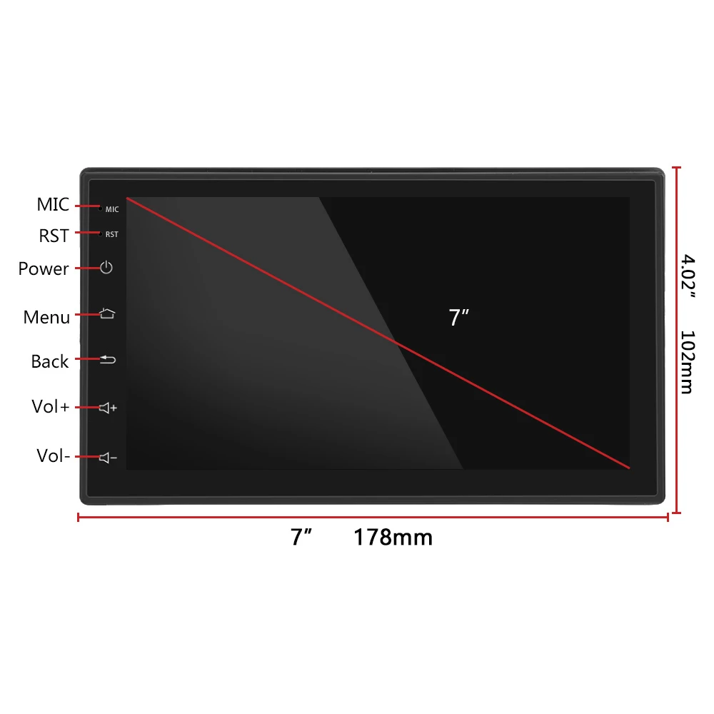 Wholesale high quality car radio for universal car video stereo dvd player with carplay android12 GPS
