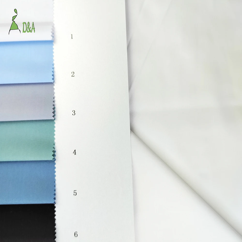 Wholesale Recycled Polyester Fabric Eco-Friendly Water/Oil/Stain-Resistant 70%Polyester 27%Viscose 3%Spandex Fabric For Clothing