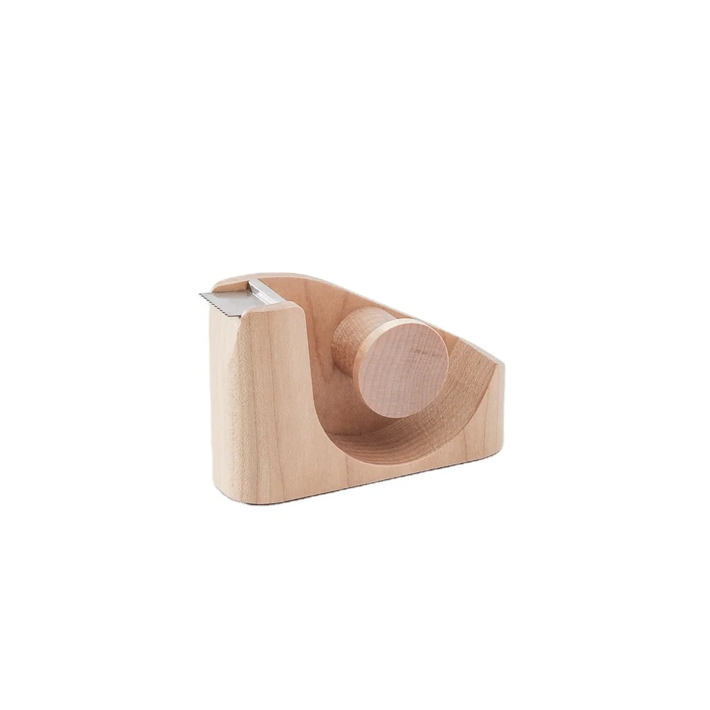 wooden washi tape dispenser
