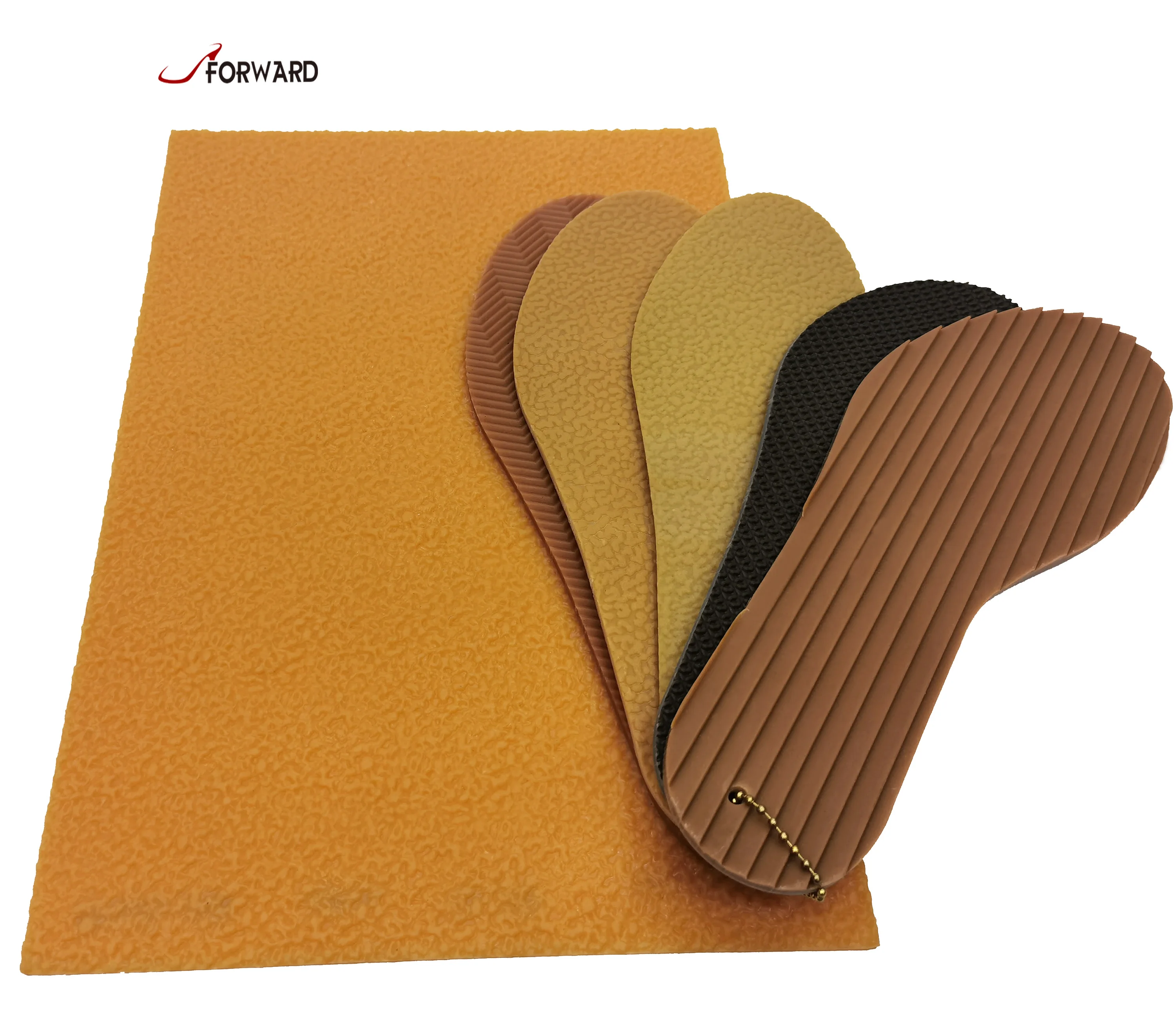 Chinese Manufacturer Wholesale Natural Rubber Crepe Sheet For Leather Shoe Sole