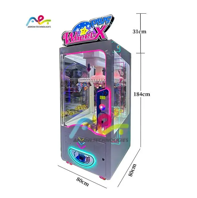 China direct selling Prize Gift Machine Coin Operated Kids Arcade Machine Clip Gift Prize Machine