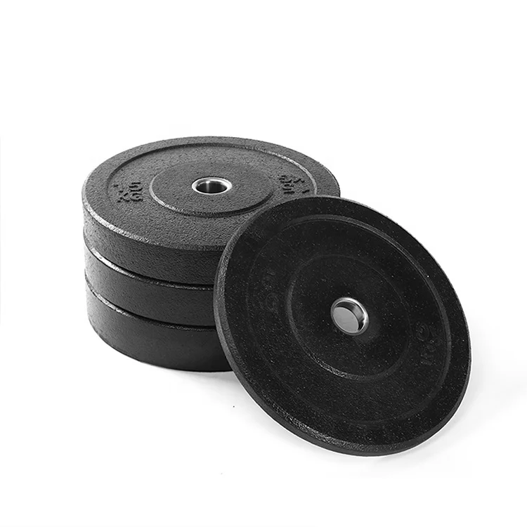 hi temp training equipment weight lifting rubber crumb bumper weight plates Fitness gym