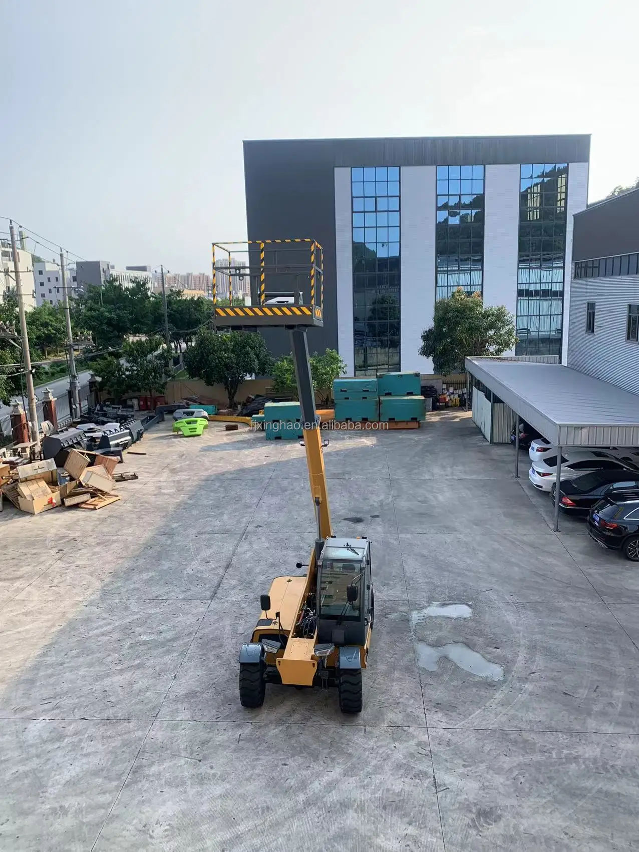 Xinghao Brand New Diesel manitou telescopique Container Telescopic Handler 6800mm Telescopic Handler Construction Machinery