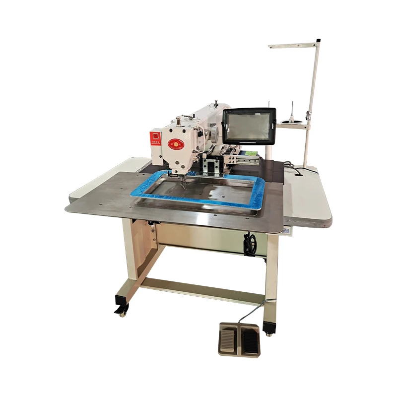 Автоматическая компьютерная швейная машина для производства кожаных узоров одежды