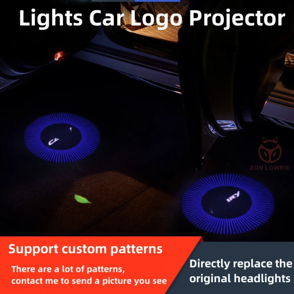 LED Car Door Welcome Projector Lights For Mercedes Benz W204 C200 C230 C280 2008 C260 C300 2010 2011 2012 Accessories Lamp