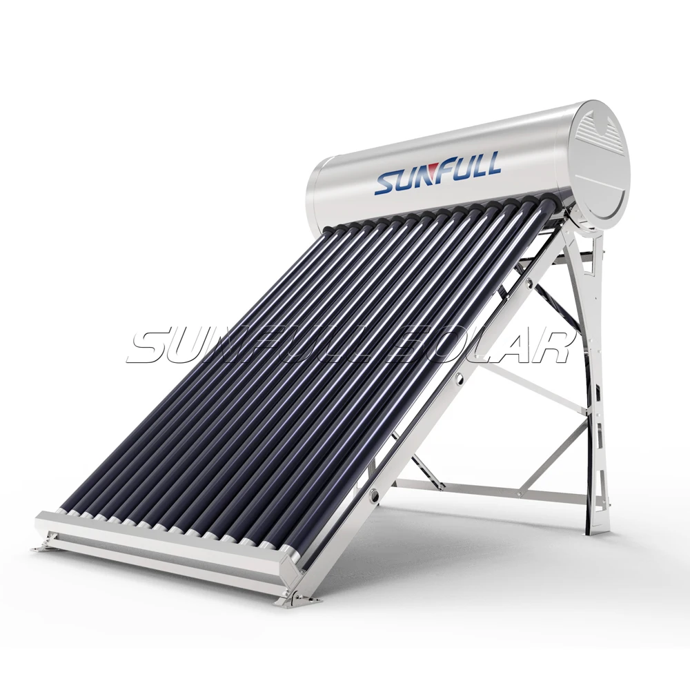 2024 New Design High Quality With Strong Support Stainless Steel Low Pressure Solar Water Heater