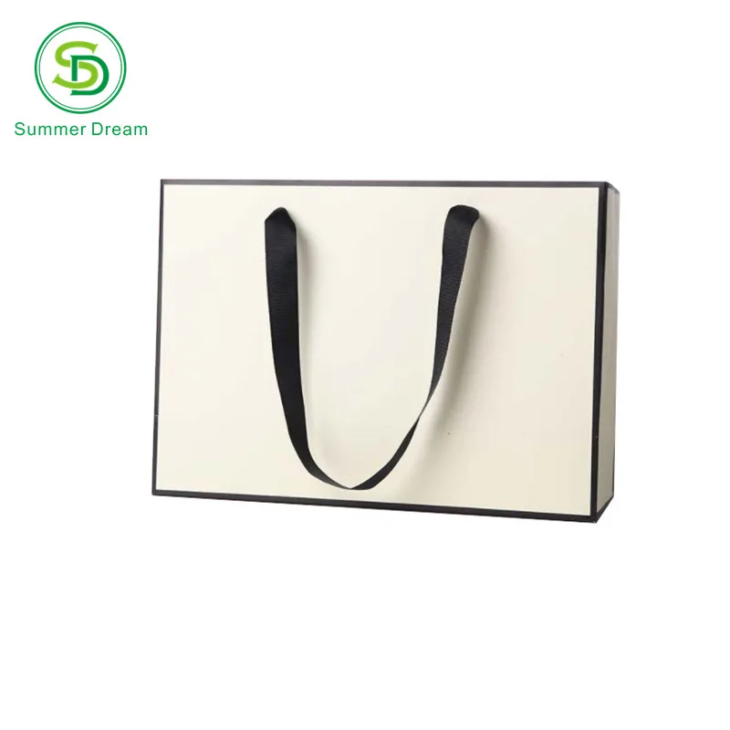 Wholesale Cheap Price Elegant Beautiful Shopping Gift Paper Packaging Bag with Free Samples