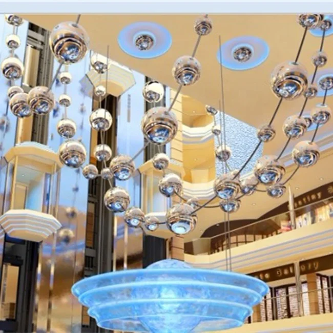 Popular Mirror Metal Balls Garden Decorative Sphere Stainless Steel Hollow Ball