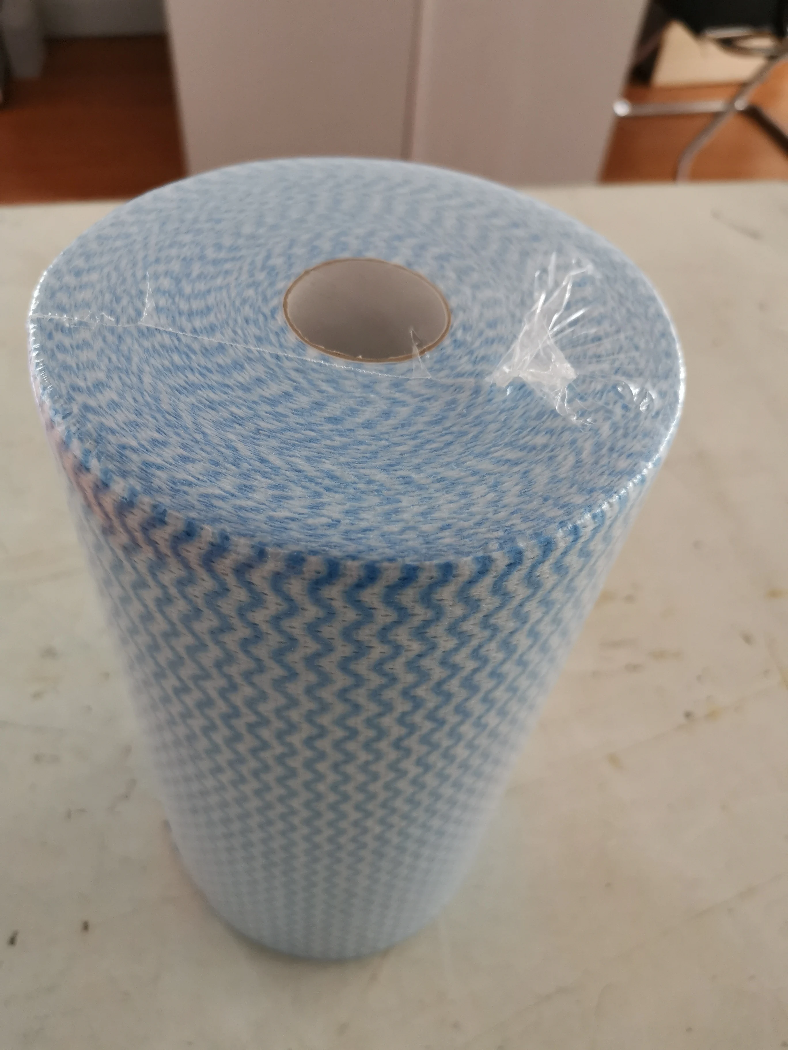 Heavy Duty  Industrial rag Disposable Cleaning Cloth in Roll