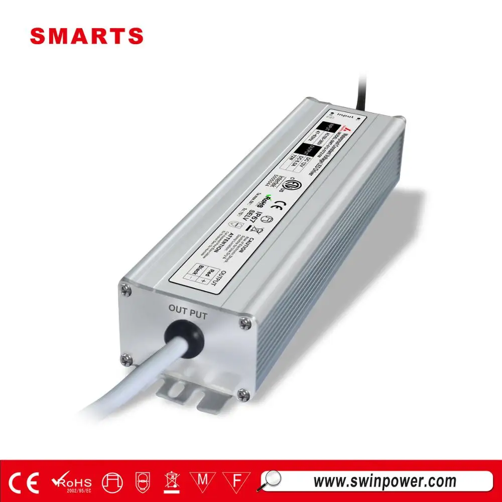 12 volt 72w led driver regulated constant voltage led power supply 12v