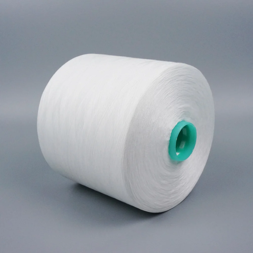 100% Polyester Spun Yarn 40/2/3 42/2/3 Sewing Thread Line