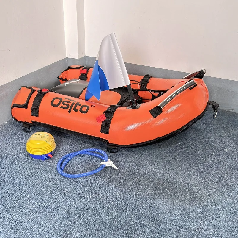 Heavry Duty PVC Inflatable Spearfishing  Float Boat In Stock