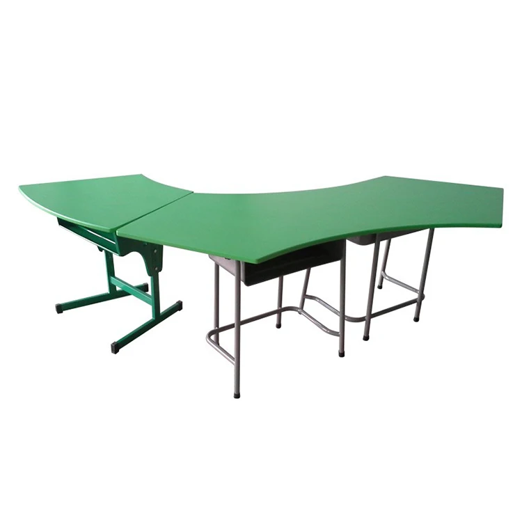Новинка, в форме трапеции, ученическая парта совместной работы школы класс столы