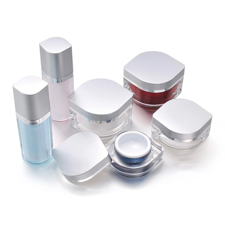 
Оптовая продажа, контейнер для ухода за кожей, косметическая упаковка, Экологически чистая двухслойная бутылка ПЭТГ 