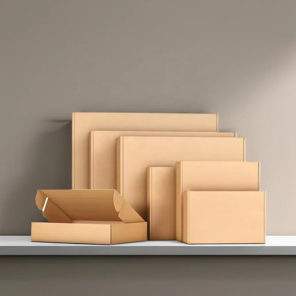 Top Grade Corrugated Board Gift Box for Clothes Shoes Perfume Socks-Custom Printed UV Finish Matte Foil