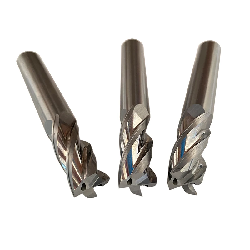 FULLOVE End Mill Hrc60 Hrc55 Hrc50 Hrc45 CNC Cutting Tools High Quality AItin Coating 4 Flutes Solid Carbide End Mill