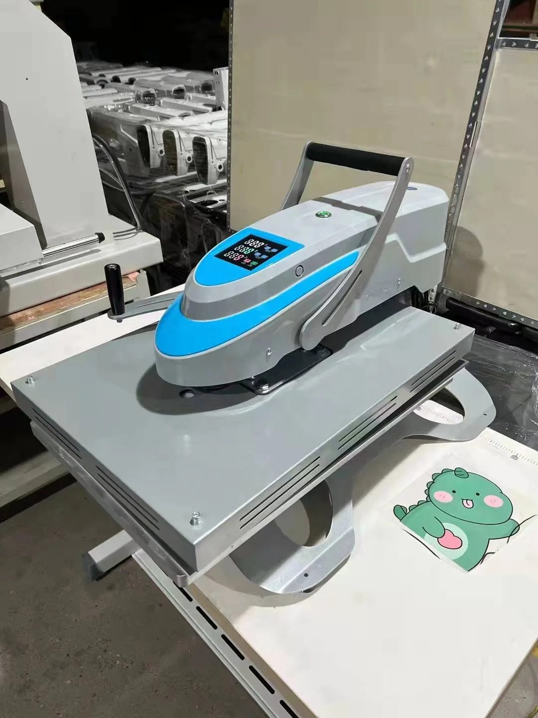 ZY-QP2330N Zoyer automatic pneumatic heat presser machine with 230*300mm working area