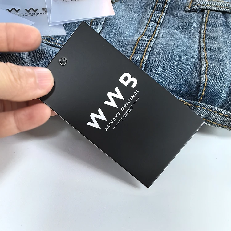 Custom fashion style paper pvc clothing hang tags,Garment tags with logo printing,wholesale hangtags hang tag