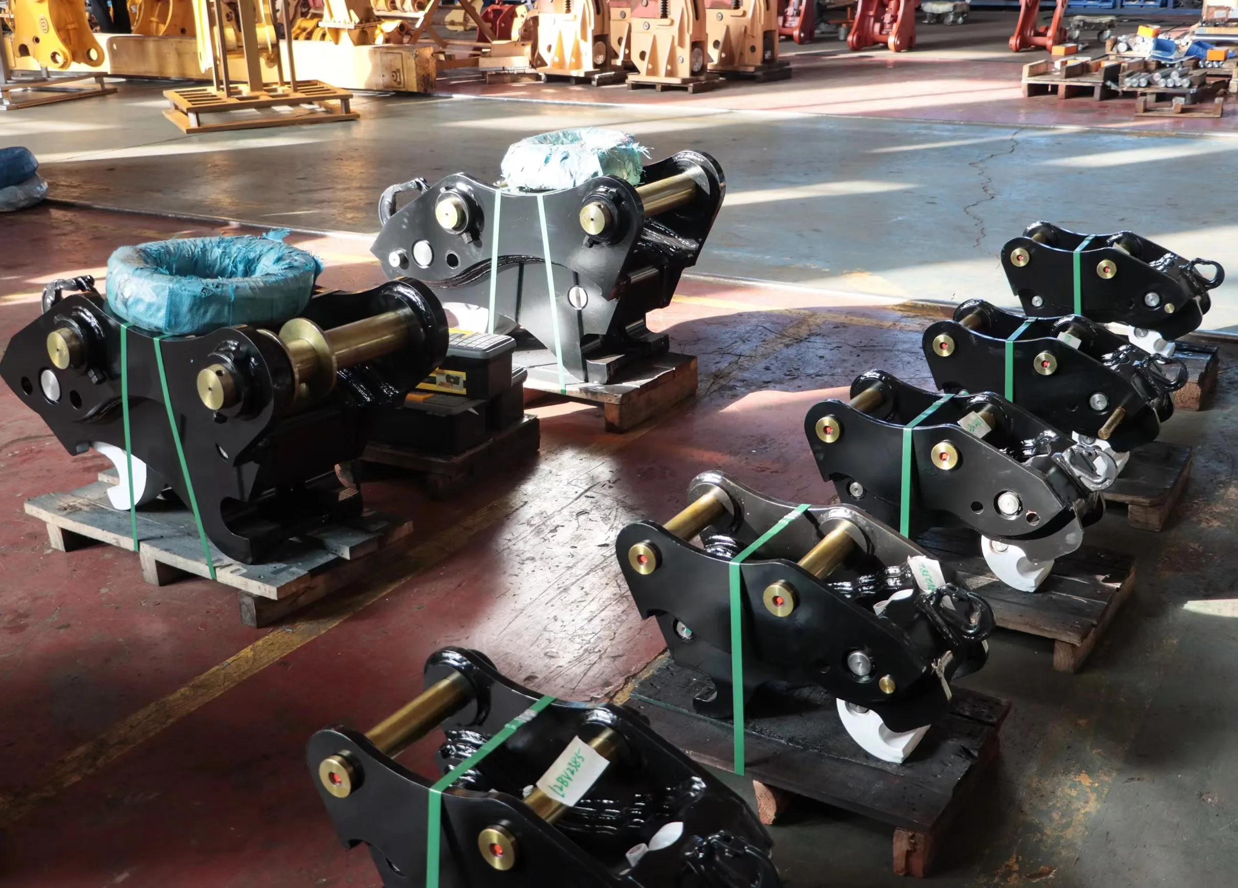 mini high quality 180 degree hydraulic tilting quick hitch coupler for excavators ZOSIN brand quick coupler excavator