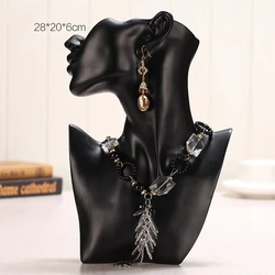Ready To Ship Gold and Silver Resin Mannequin Jewelry Display Stand Jewelry Display Bust for Earrings Necklace