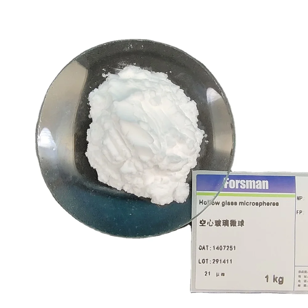 Factory supply hot sale high quality Foam fillers Space age materials  Hollow glass microspheres