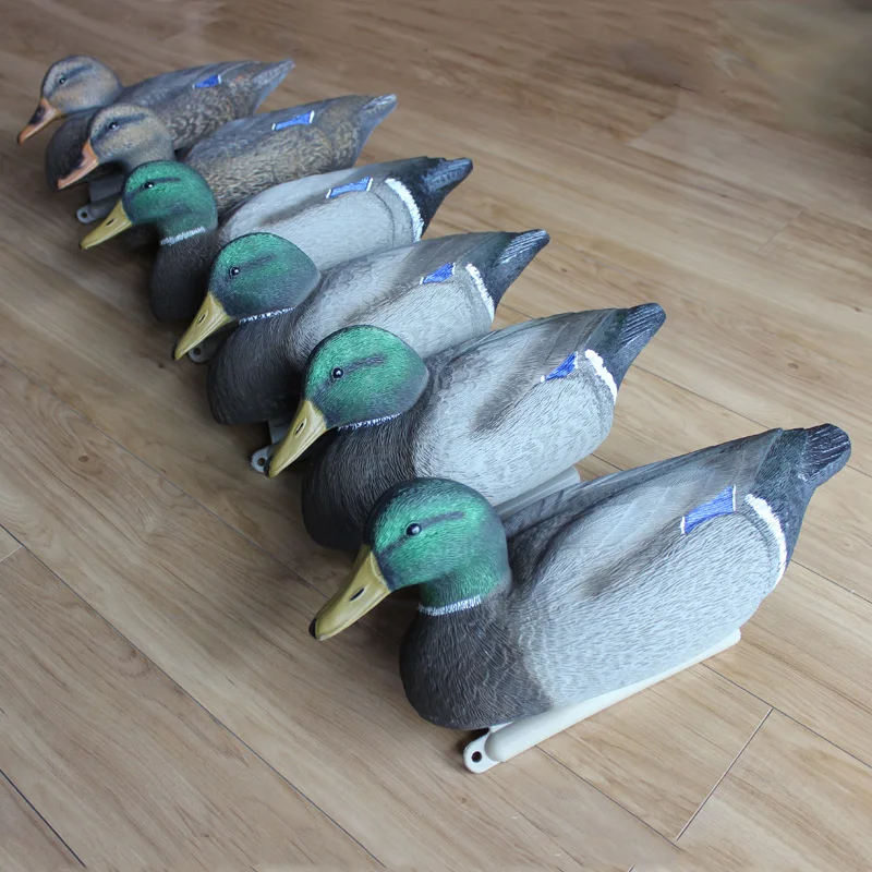 
Durable Bigfoot Oversized Lifelike Mallard Floater Duck decoy Duck floater 6PK 