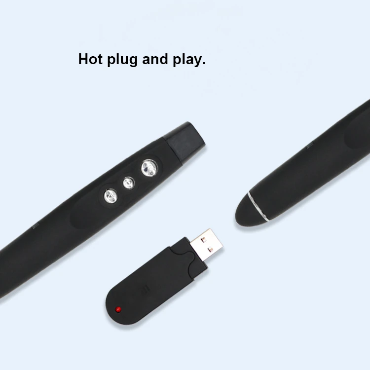 Wholesale wireless PPT power laser pointer pen for teaching business PPT