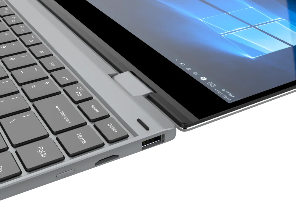 Тонкий Ноутбук 13 3 дюйма Intel Core i7 8550U система Win10 ОЗУ 8 ГБ металлический корпус компьютер с клавиатурой
