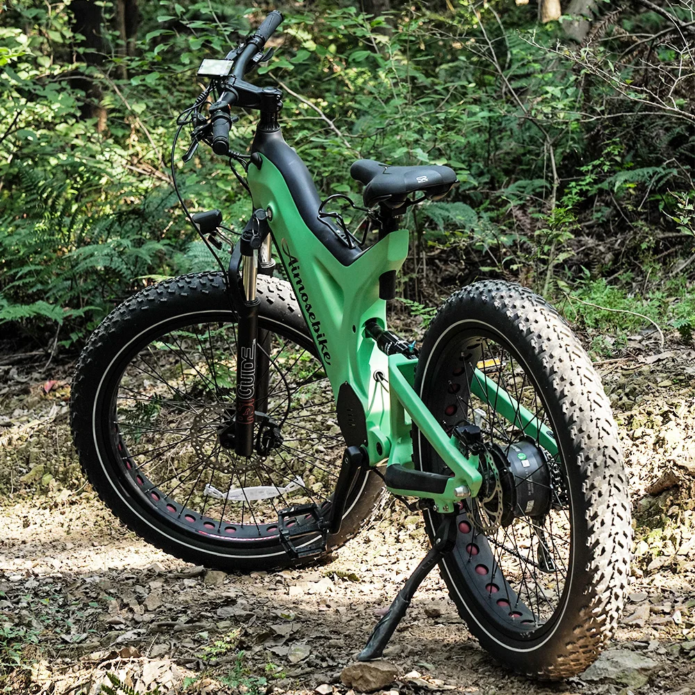 2024 Fast Carbon Fiber Fat Tire 1000w 48v Mid Motor Electric Mountain Bike Emtb Electric Bicycle