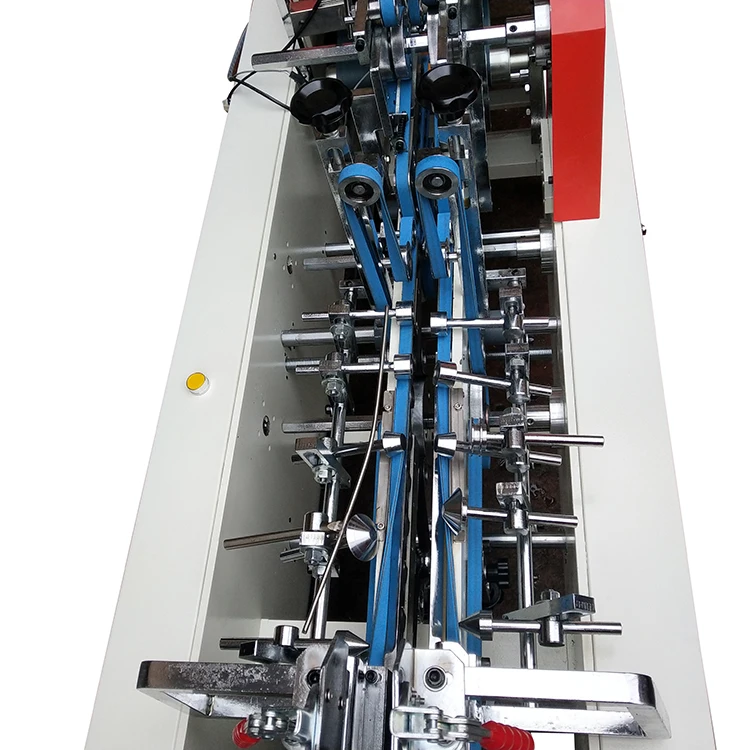 zh500 box mini automatic folder gluer machine