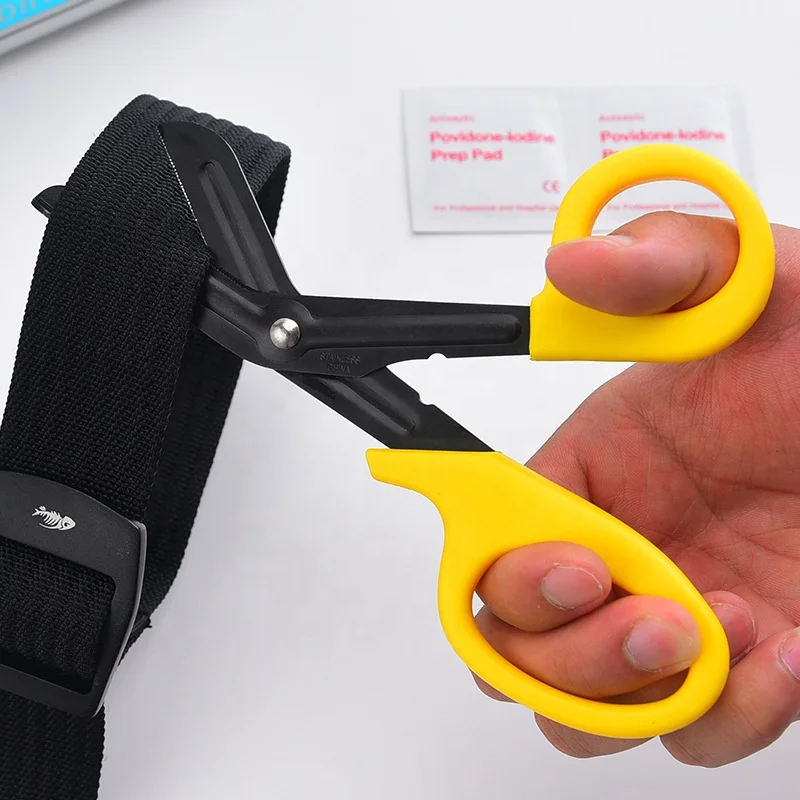 Stainless Steel Paramedic Bandage Nurse Scissors Medical Trauma Shears for  Outdoor First Aid